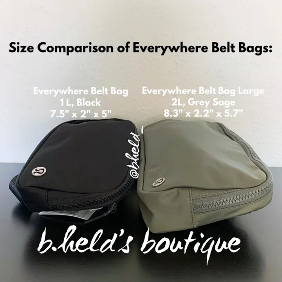 🆕 lululemon Everywhere Belt Bag *Large Version 2L Volume in White